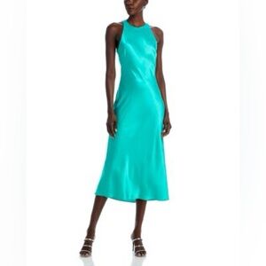 Rails Solene Midi Dress in Jade Green Size L